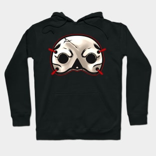 Upper Skull Mask Costume for Halloween Hoodie